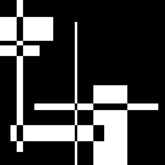 2 8×8″ Square Grid
